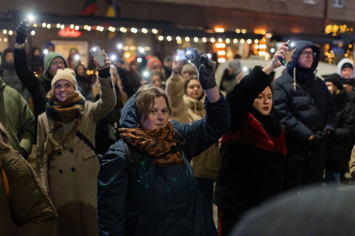 Antrasis protestas „Šalin rankas nuo laisvo žodžio!“