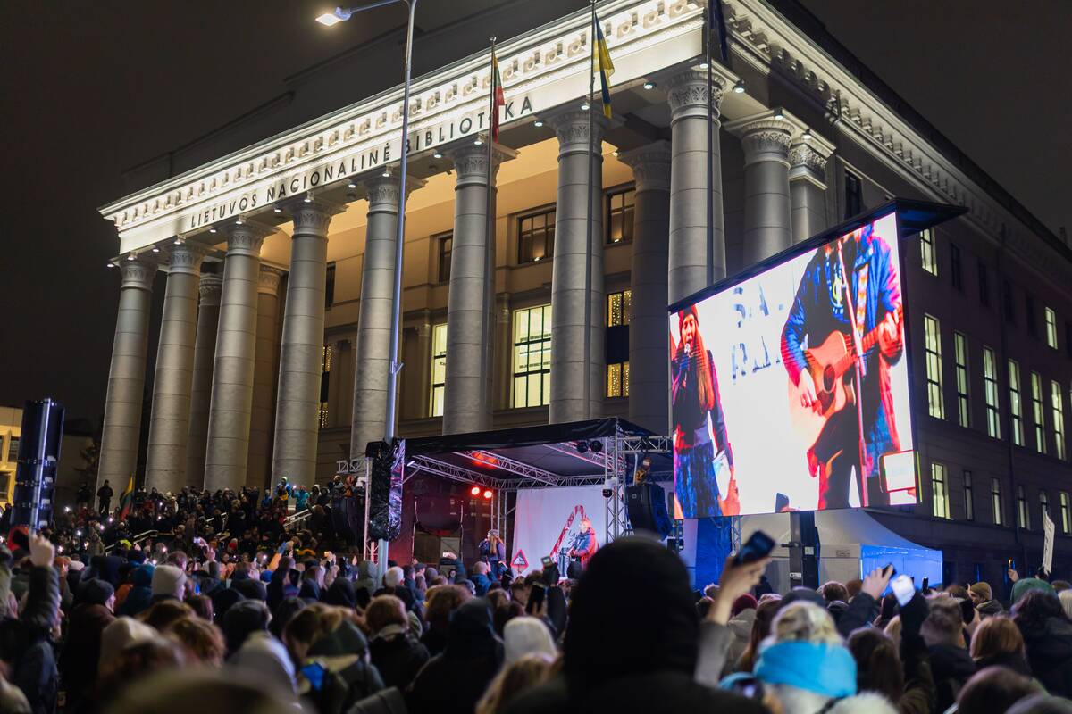 Antrasis protestas „Šalin rankas nuo laisvo žodžio!“