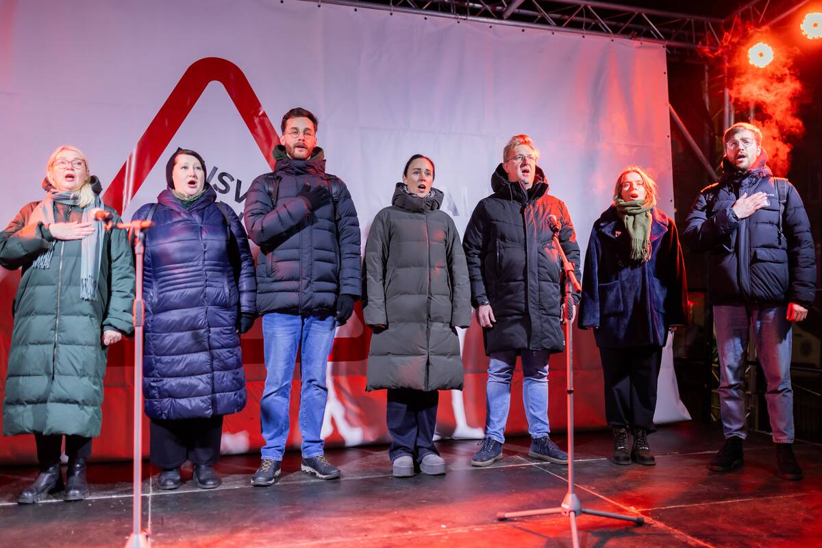 Antrasis protestas „Šalin rankas nuo laisvo žodžio!“