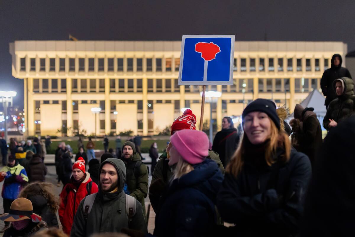 Antrasis protestas „Šalin rankas nuo laisvo žodžio!“