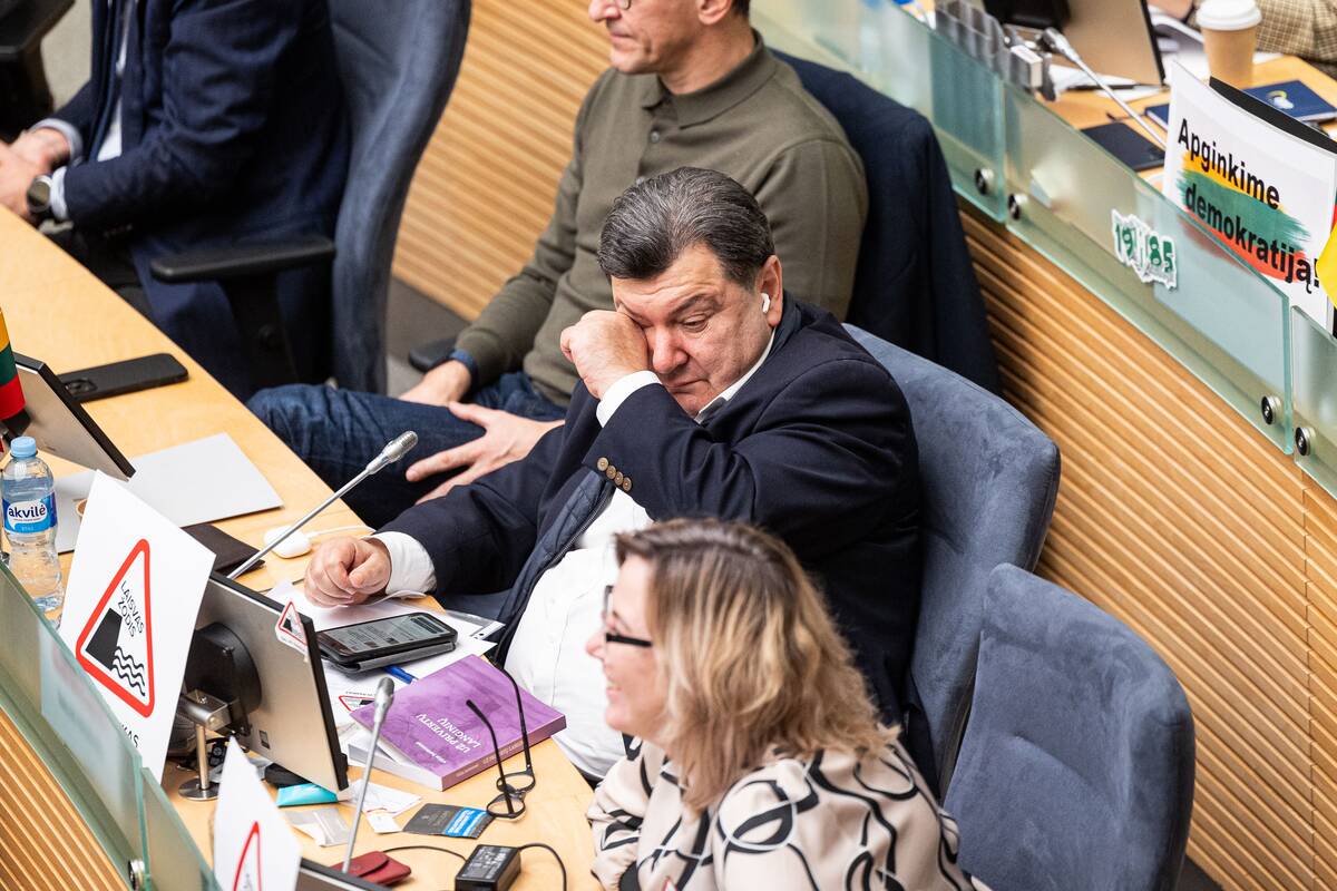 Naktinis Seimo posėdis dėl LRT pataisų