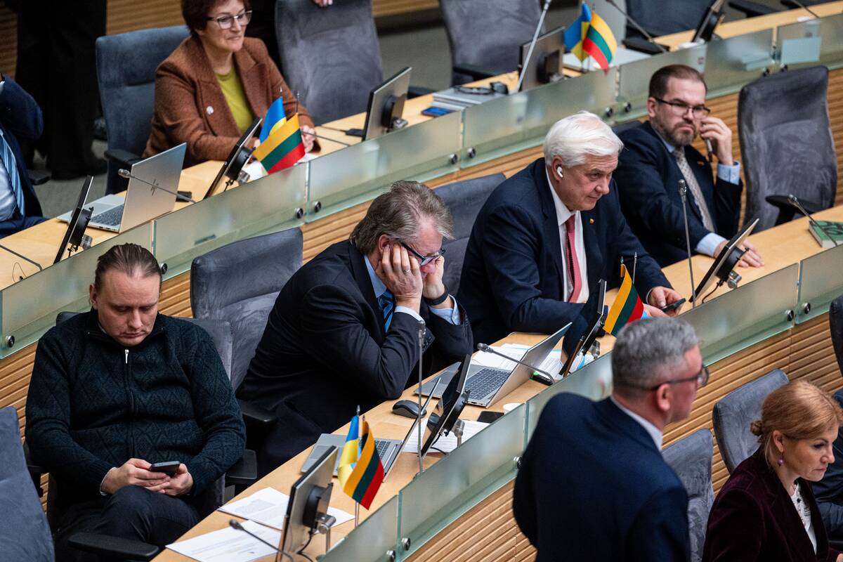 Naktinis Seimo posėdis dėl LRT pataisų