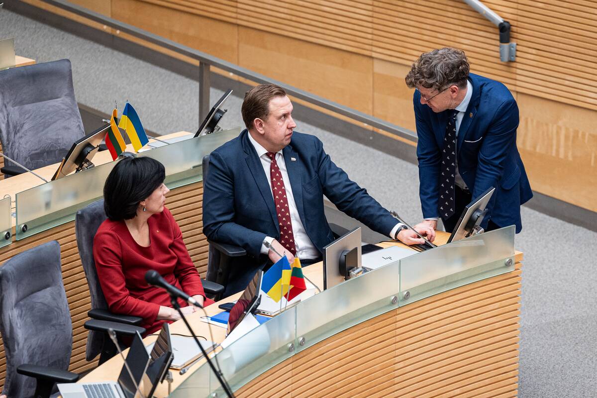 Naktinis Seimo posėdis dėl LRT pataisų