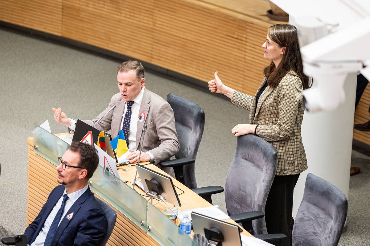 Naktinis Seimo posėdis dėl LRT pataisų