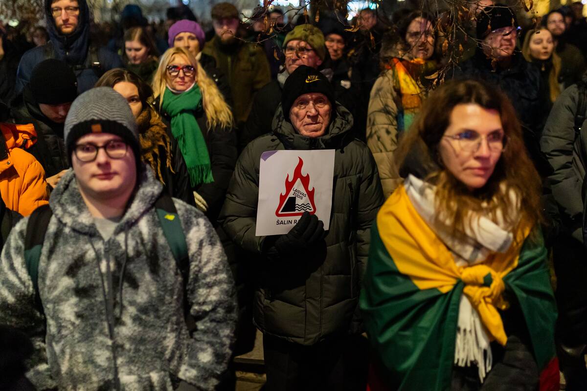 Trečiadienio protestas „Šalin rankas nuo laisvo žodžio!“