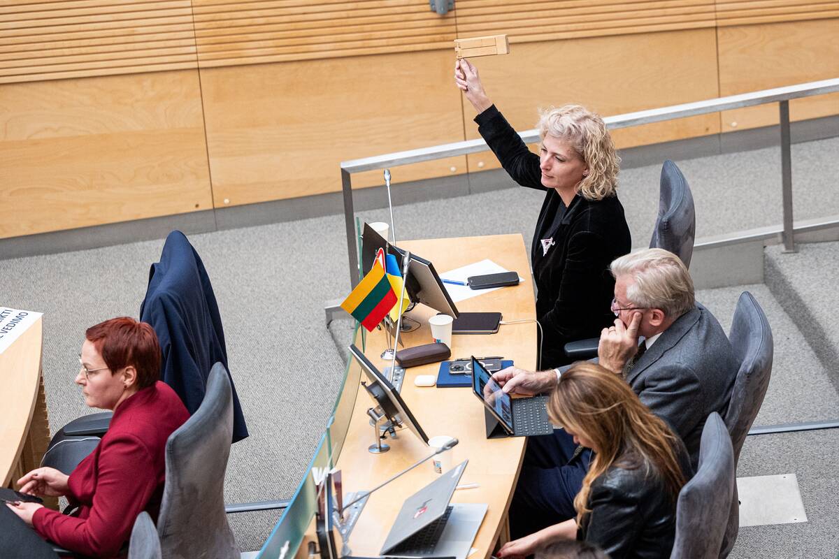 Naktinis Seimo posėdis dėl LRT pataisų