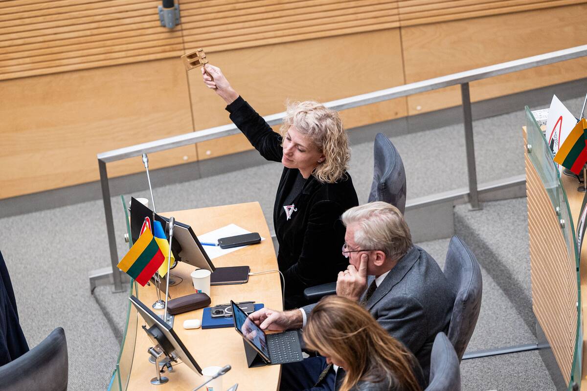 Naktinis Seimo posėdis dėl LRT pataisų