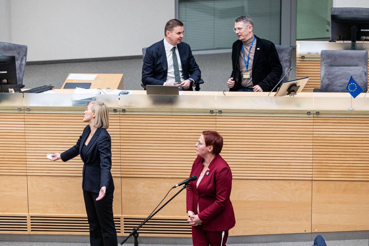 Naktinis Seimo posėdis dėl LRT pataisų