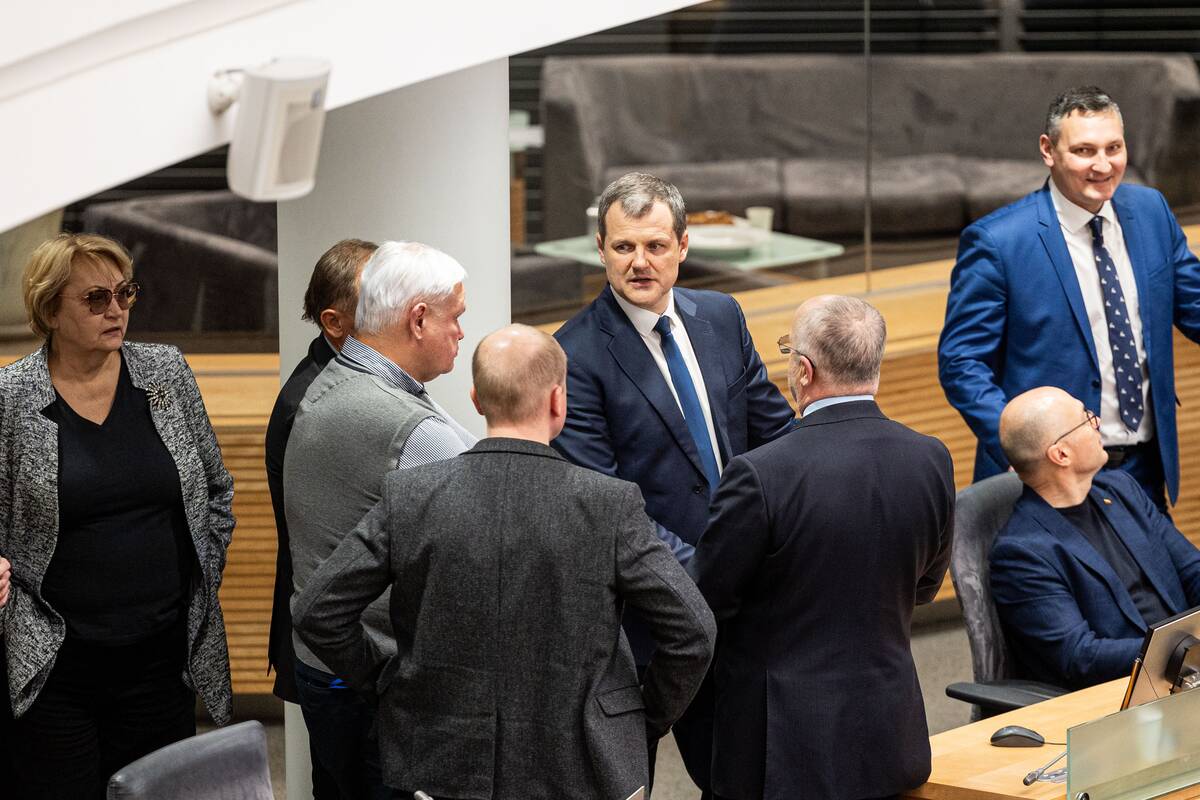 Naktinis Seimo posėdis dėl LRT pataisų