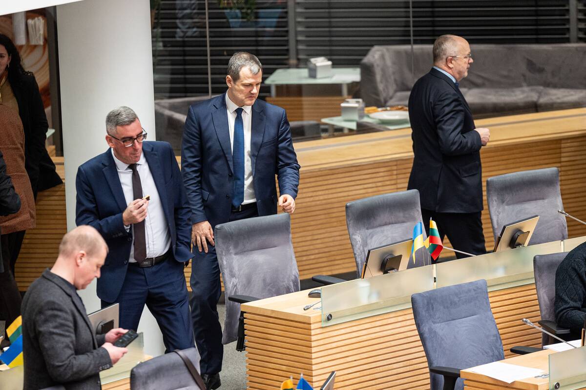 Naktinis Seimo posėdis dėl LRT pataisų