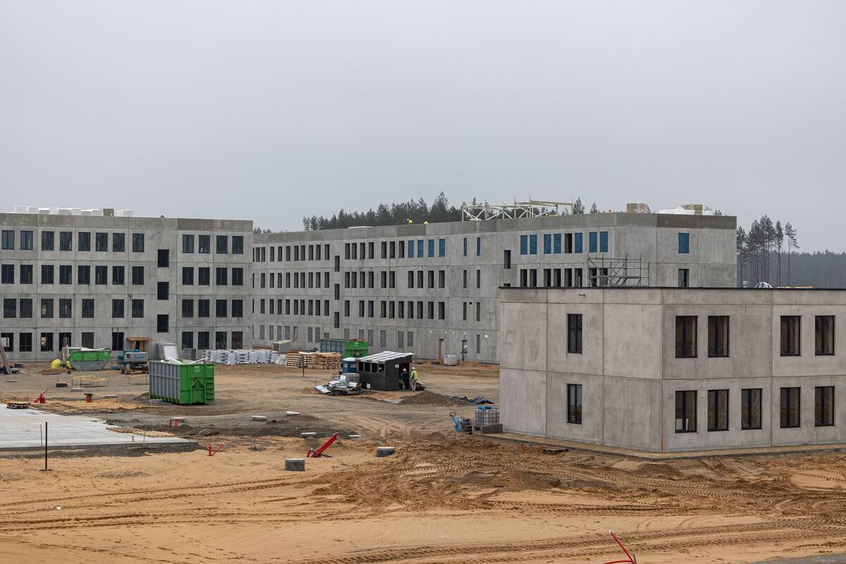 Rūdninkų karinio miestelio statybų eigos pristatymas