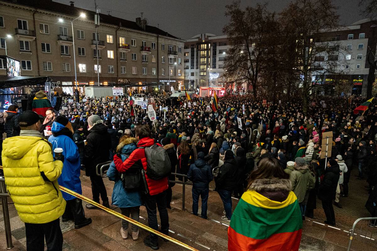 Ketvirtadienio protestas „Šalin rankas nuo laisvo žodžio!“