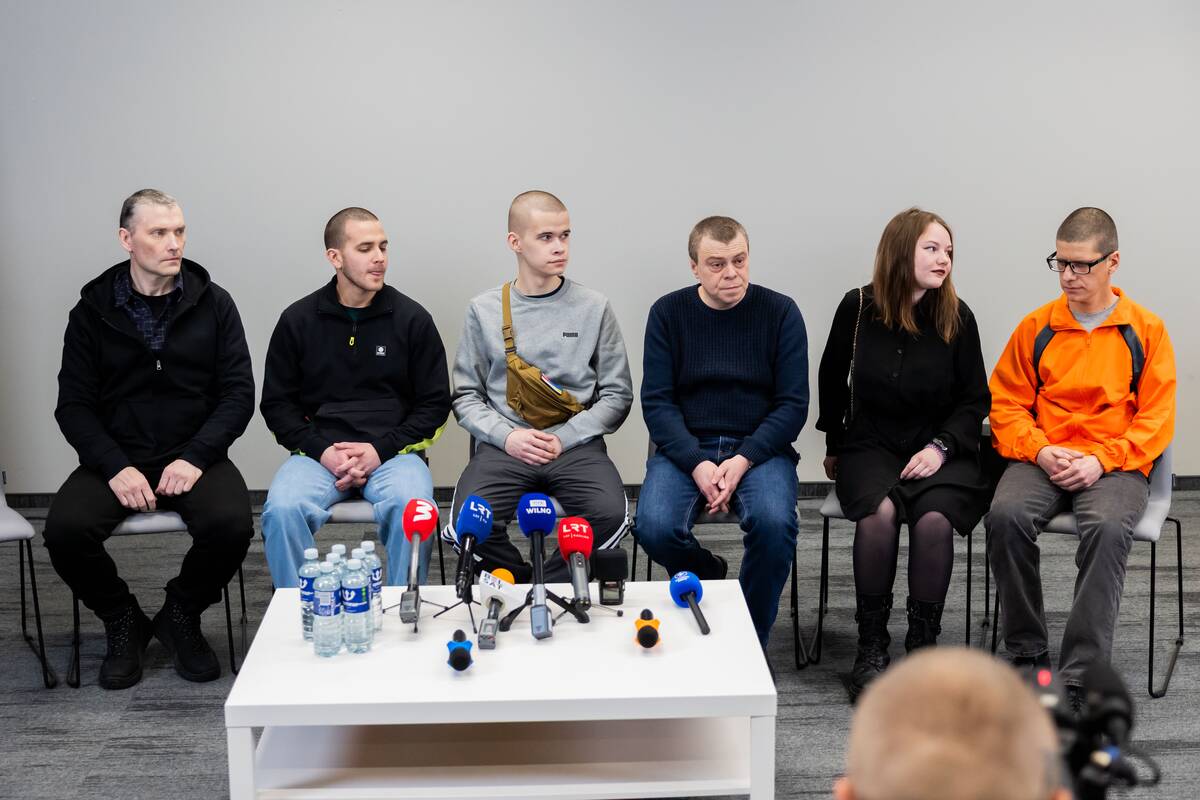 Politinių kalinių spaudos konferencija