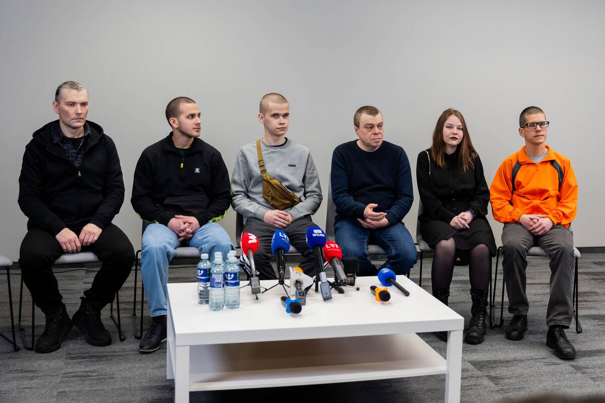 Politinių kalinių spaudos konferencija