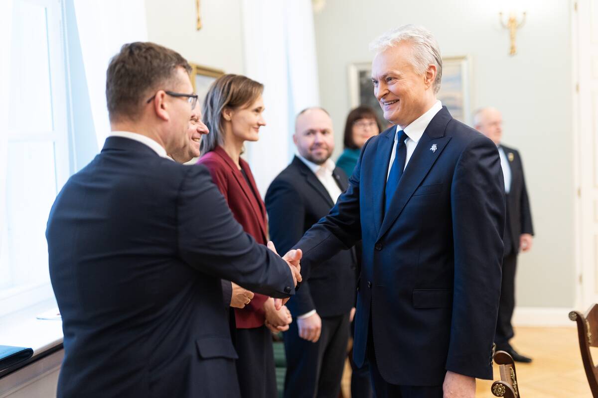 Prezidentas susitiko su Oleku ir Seimo frakcijų seniūnais
