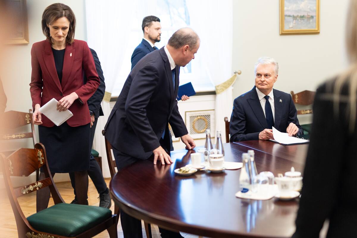 Prezidentas susitiko su Oleku ir Seimo frakcijų seniūnais