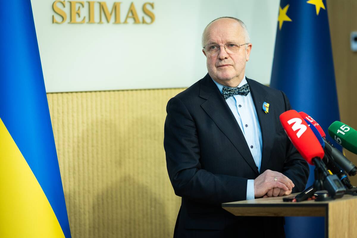 Seimo pirmininkas susitiko su protesto iniciatyvine grupe