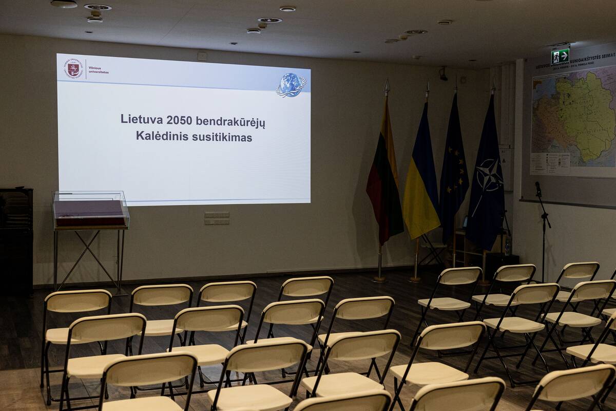 „Lietuva 2050“ bendrakūrėjų kalėdinis susitikimas