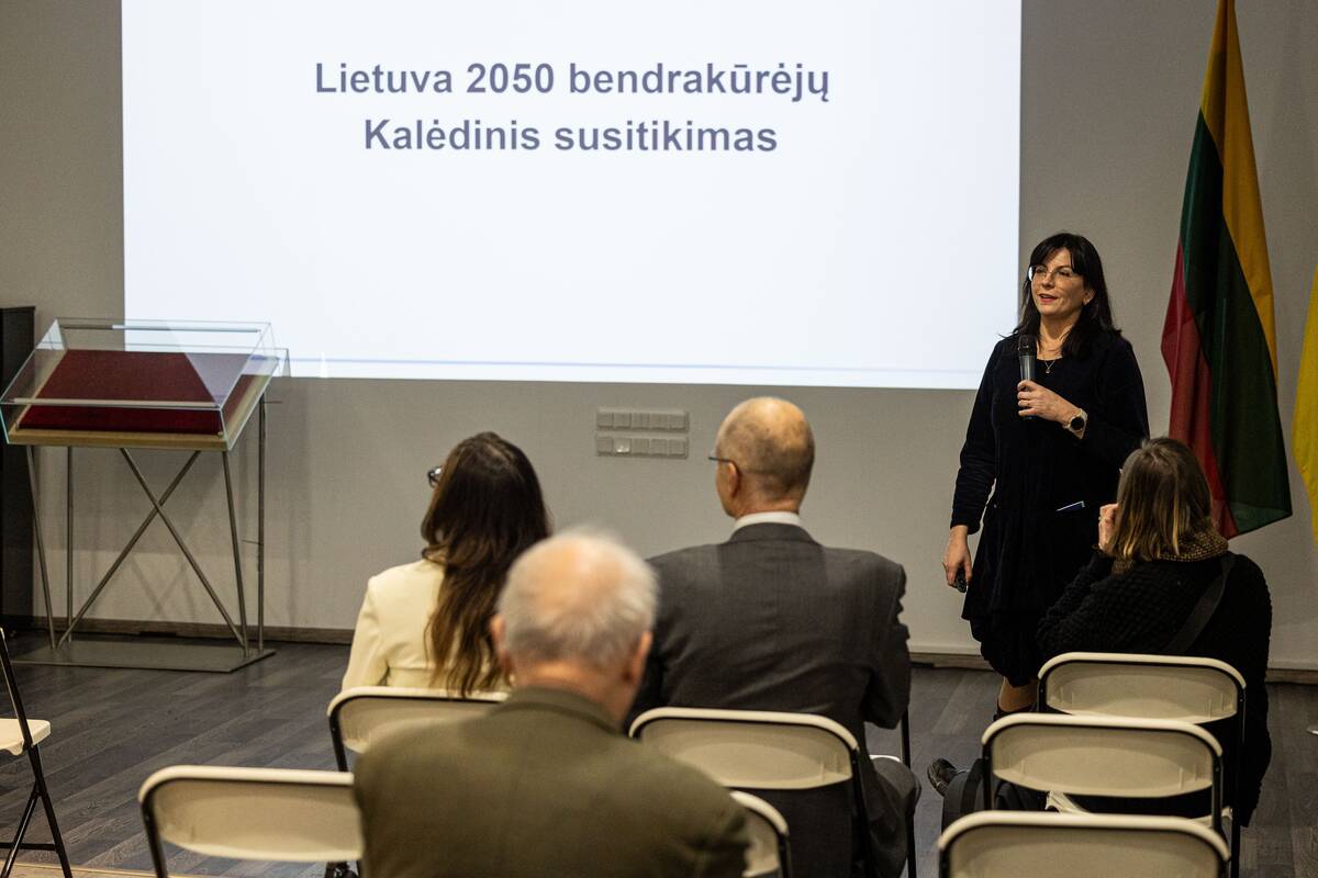„Lietuva 2050“ bendrakūrėjų kalėdinis susitikimas