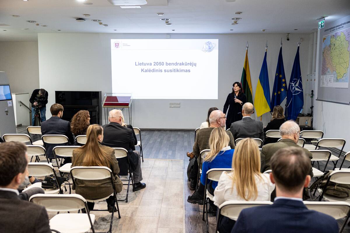 „Lietuva 2050“ bendrakūrėjų kalėdinis susitikimas