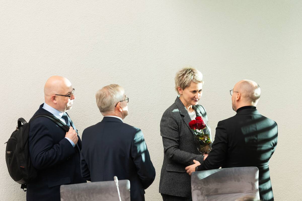 Balsavimas dėl pritarimo Nidos Grunskienės skyrimui generaline prokurore