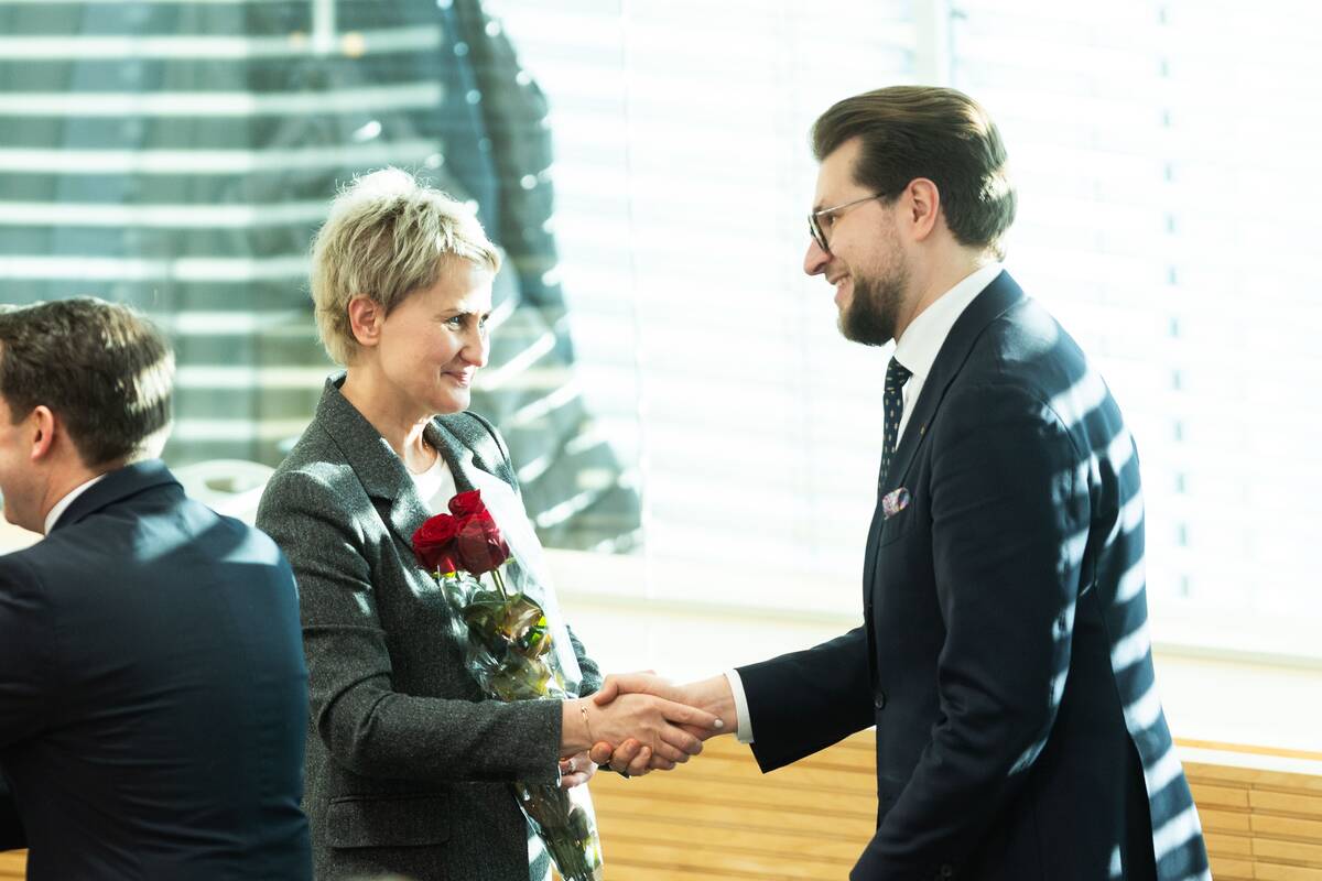 Balsavimas dėl pritarimo Nidos Grunskienės skyrimui generaline prokurore