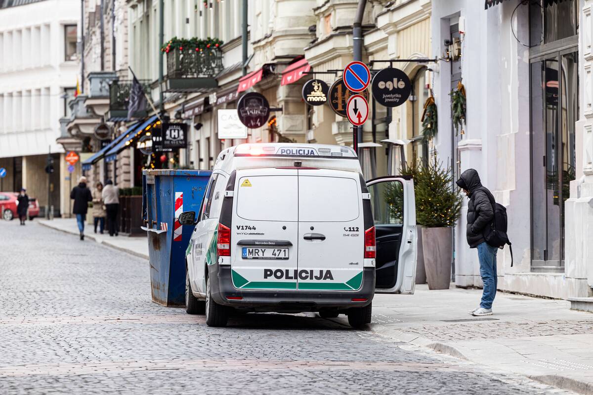 Vilniaus centre rasta nužudyta moteris