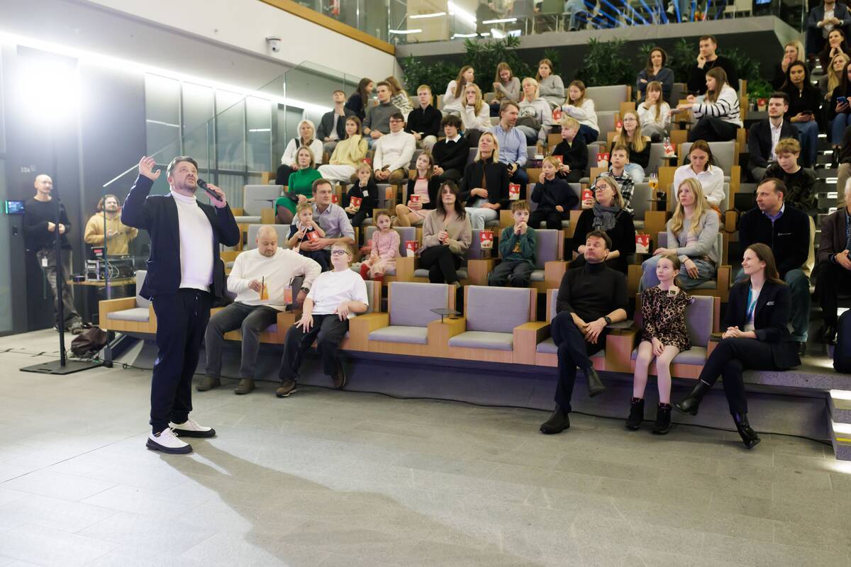 Projekto „Moksleivių vienaragių paieška“ premjera