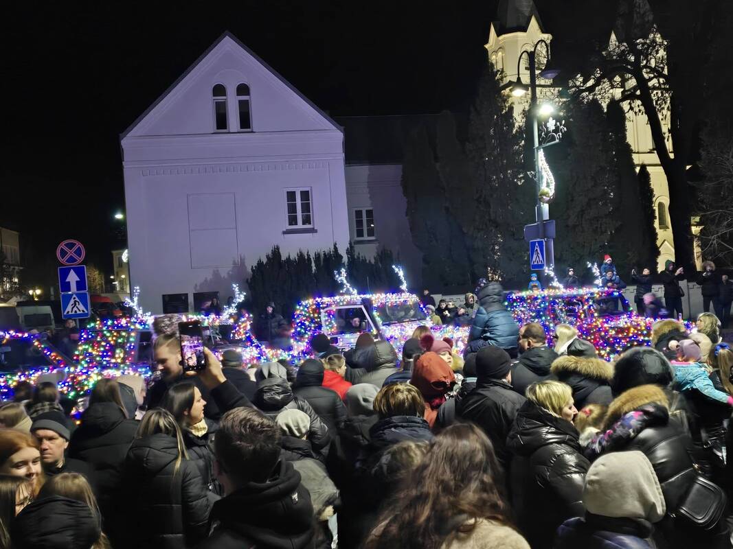 Pasvalio Kalėdų eglės įžiebimas