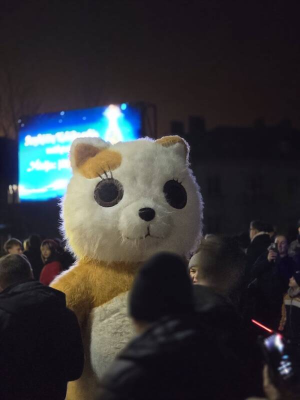 Anykščių Kalėdų eglės įžiebimas