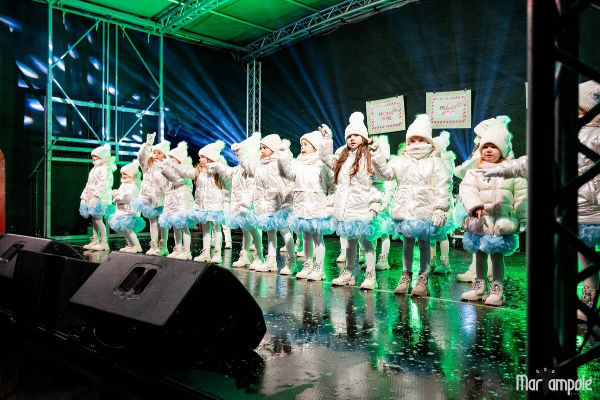 Marijampolės Kalėdų eglės įžiebimas