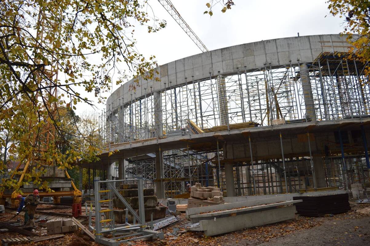 Palangos koncertų salės statybos