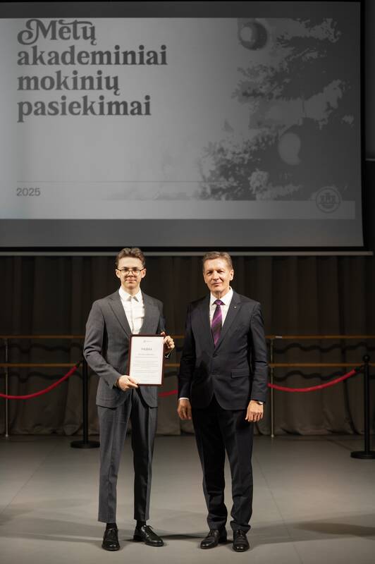 Klaipėdos miesto Mero kalėdinis priėmimas gabiausiems mokiniams 2025