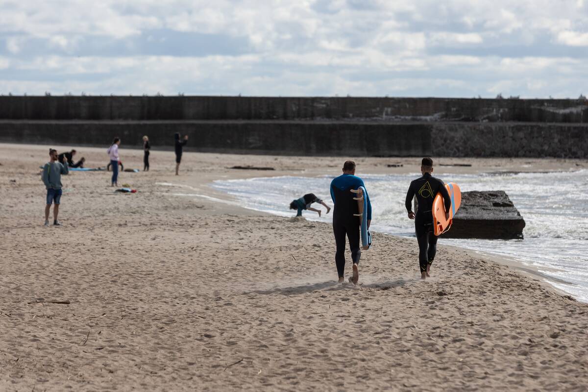 Klaipėdos paplūdimius papildys iš uosto kanalo iškastas smėlis