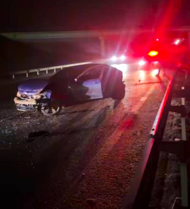 Mantas Bertulis pateko į avariją