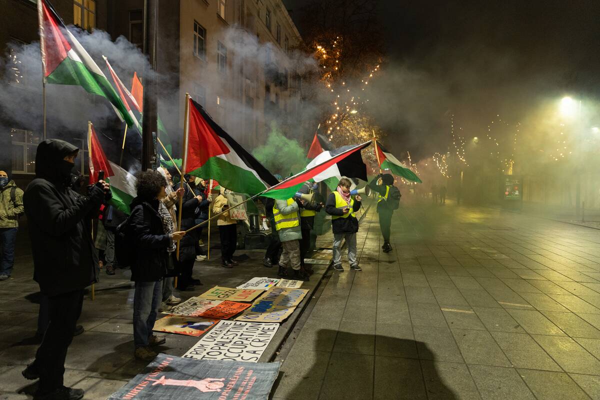 Kaune prieš „Žalgirio“ rungtynes su „Maccabi“ – protestas