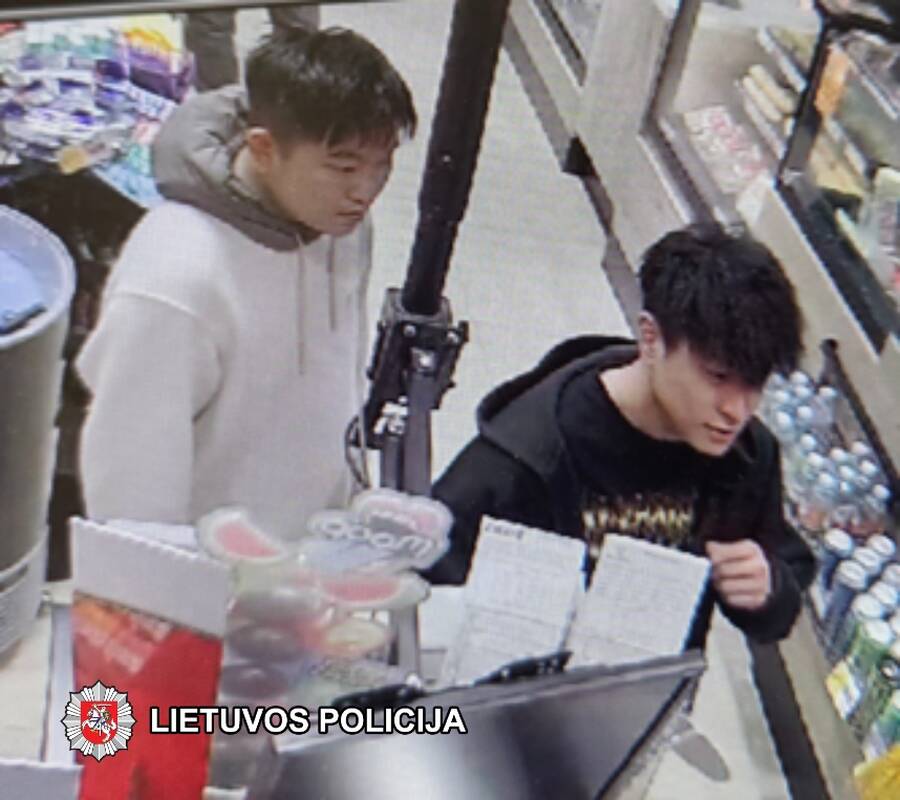 Vyrai, jūsų ieško policija