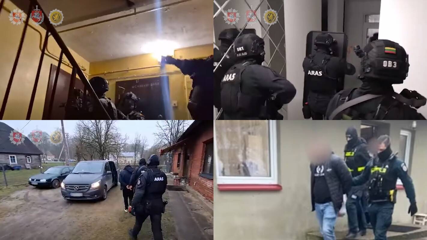 Pareigūnai dėl kontrabandinių balionų sulaikė 21 įtariamąjį, tarp jų – ir organizatoriai