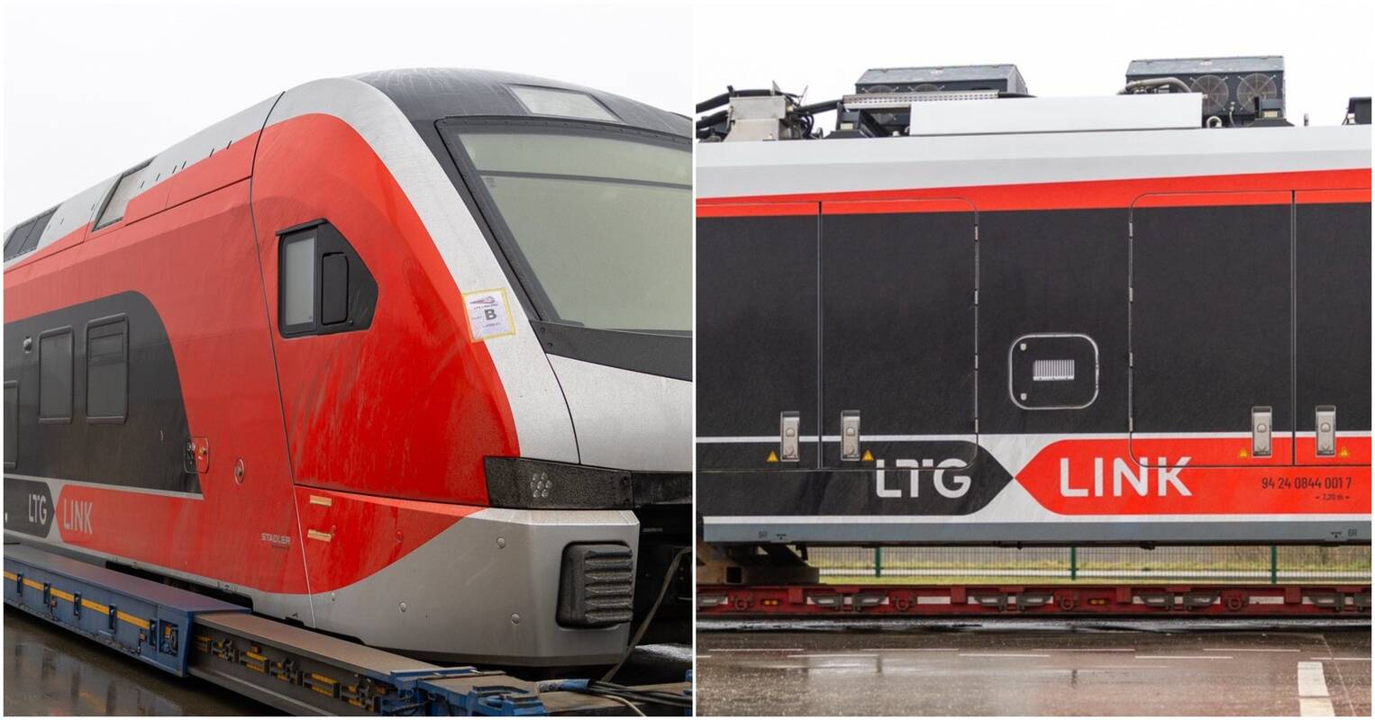 Įranga: vienas baterinio traukinio vagonas skirtas elektros energijos arsenalui.