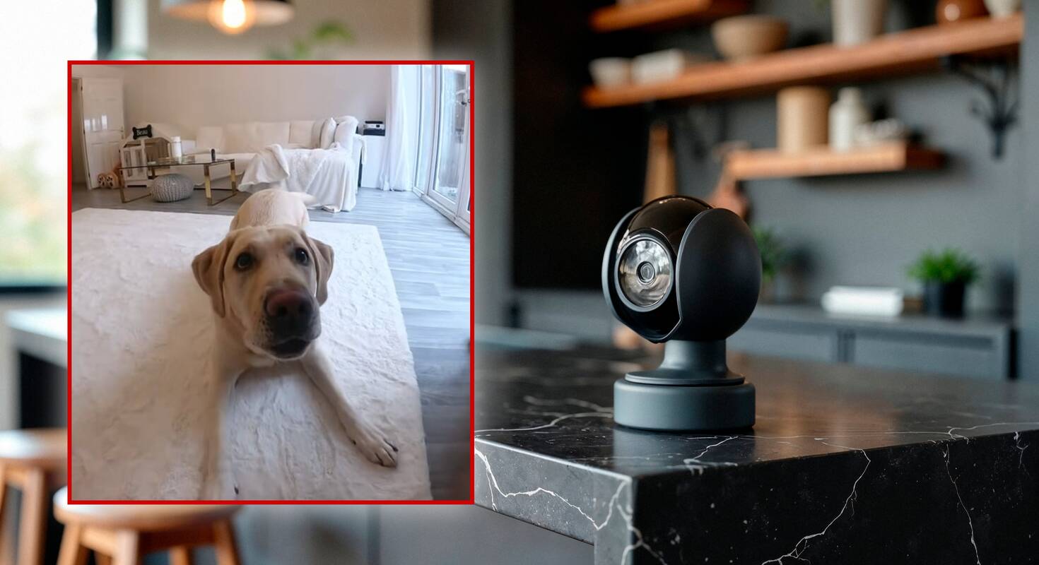 Slaptos kameros vaizdo įrašas šokiravo: šuns gudrybė pravirkdė šeimininką