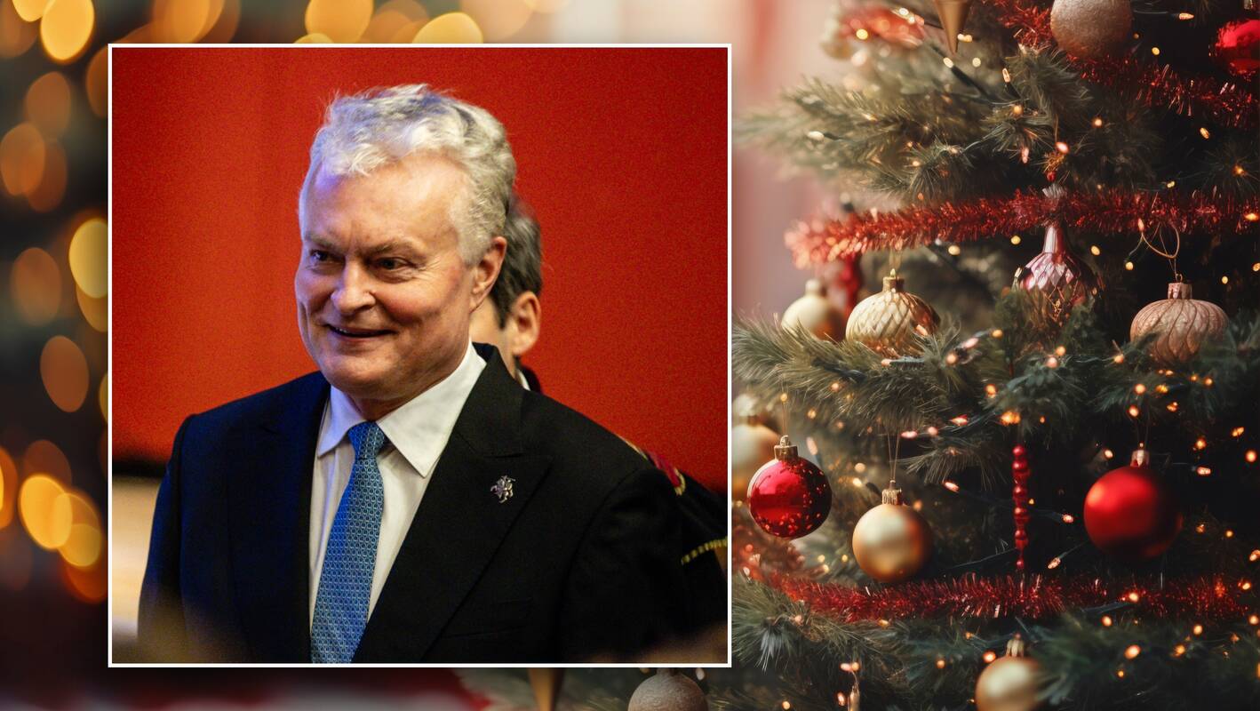 Prezidentas atskleidė, ką gavo dovanų per Kalėdas