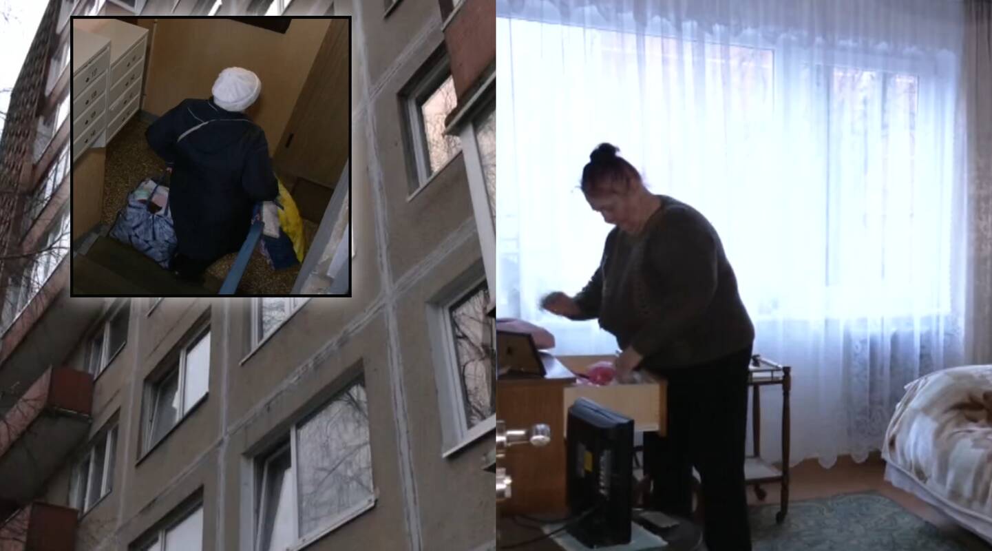 Klaipėdietė išvaryta iš namų