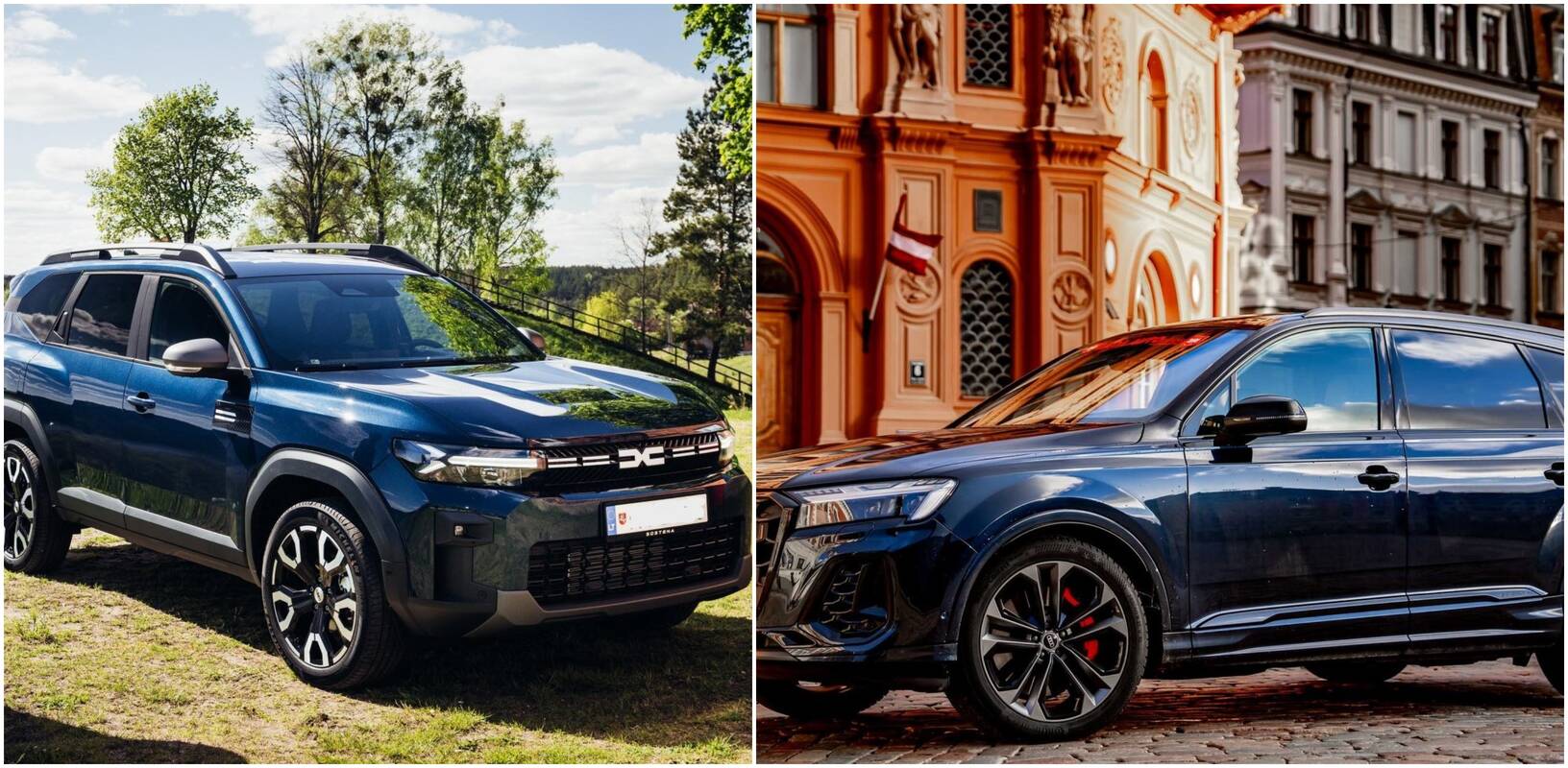 Pasirinkimas: mūsų šalyje Tautos automobiliu 2026 išrinktas „Dacia Bigster“, Latvijoje – „Audi Q5“.