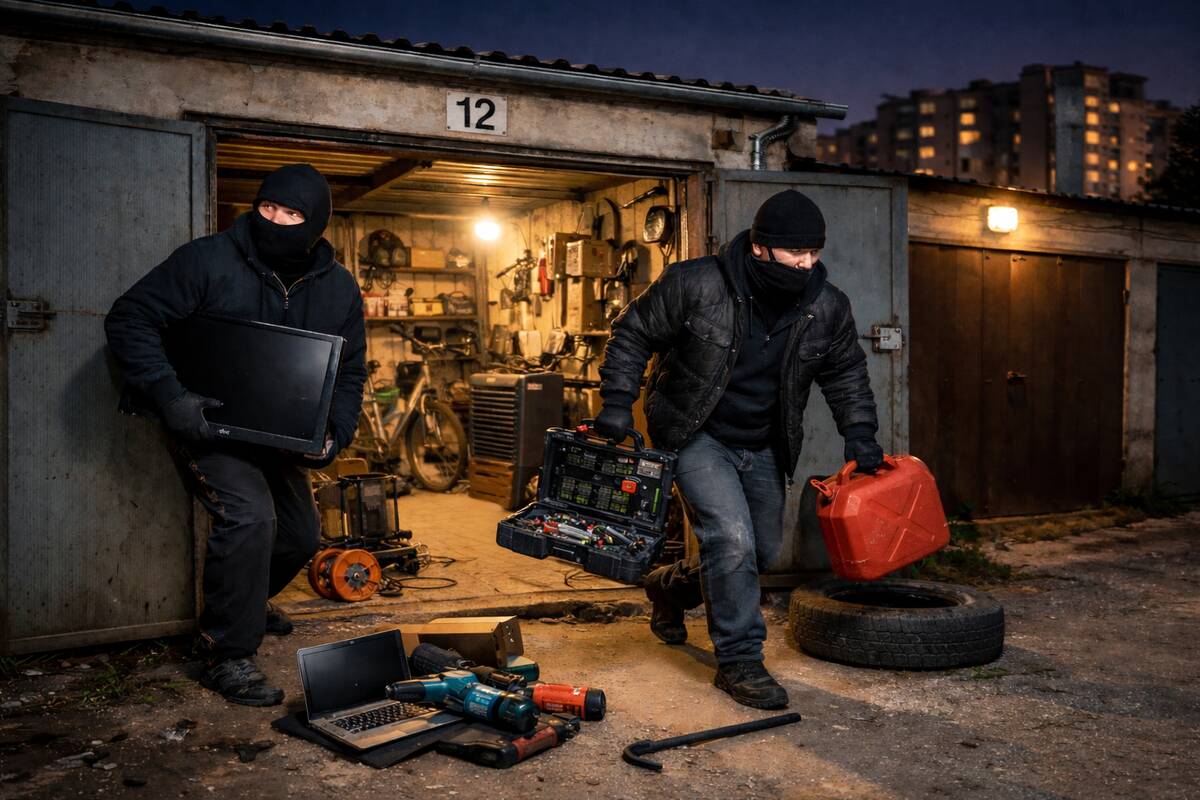 Uostamiesčio ilgapirščių taikinys – garažas