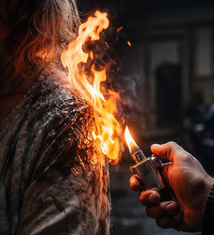 Trūksta žodžių: girtas kaunietis padegė savo motiną