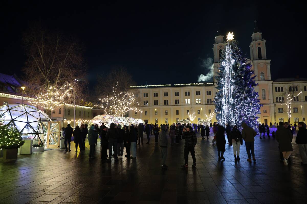 Kaunas Naujuosius metus pasitinka renginių ir reginių gausa  
