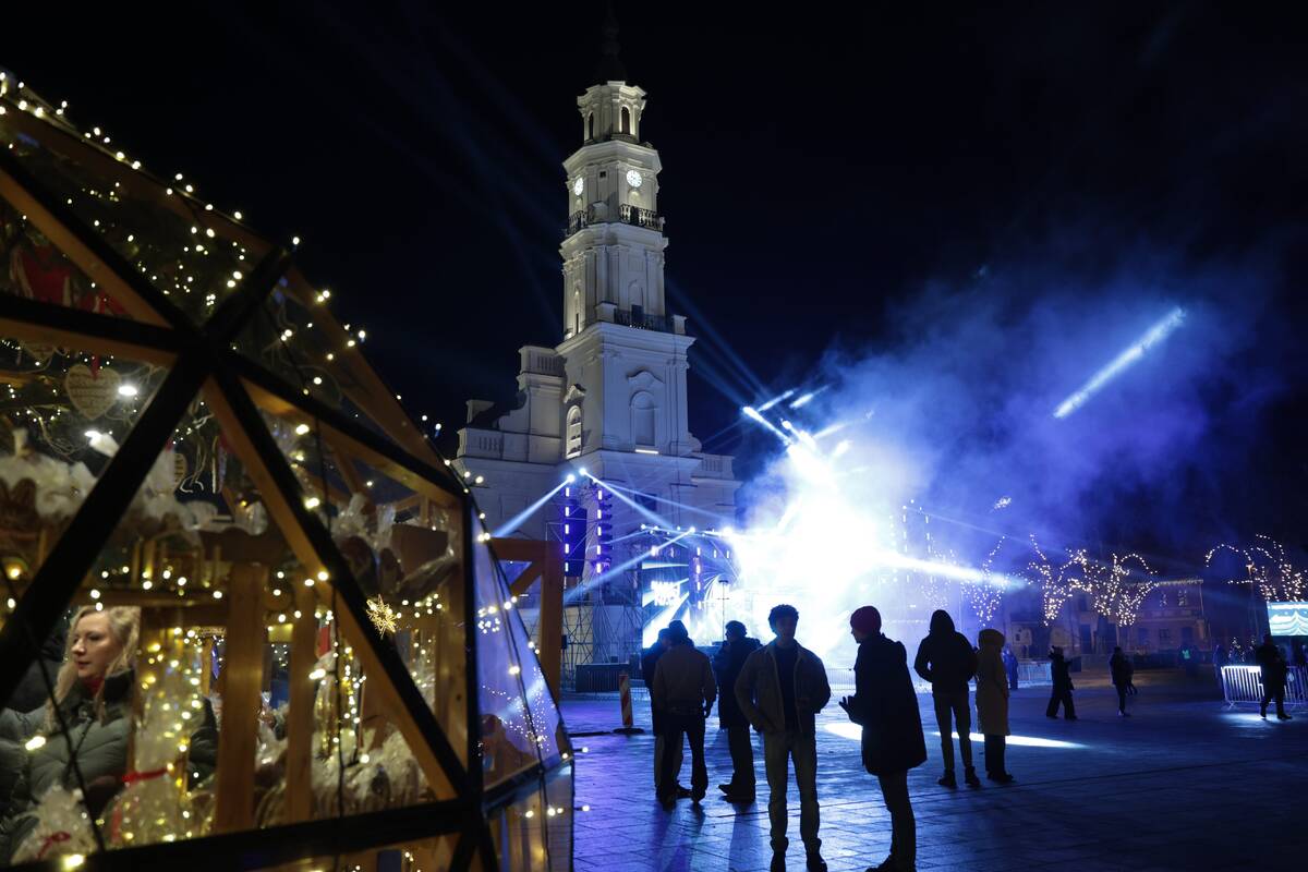 Kaunas Naujuosius metus pasitinka renginių ir reginių gausa  