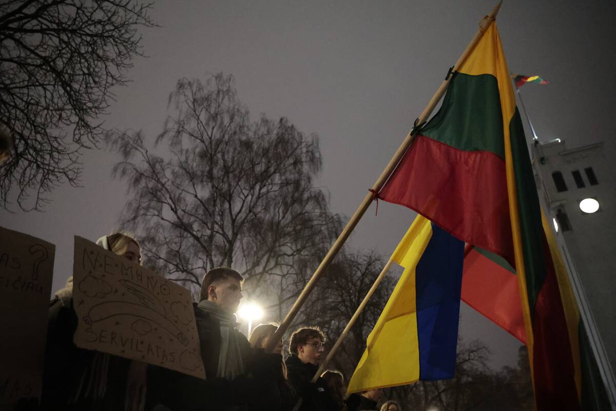 Kaune – protestas už laisvą žodį