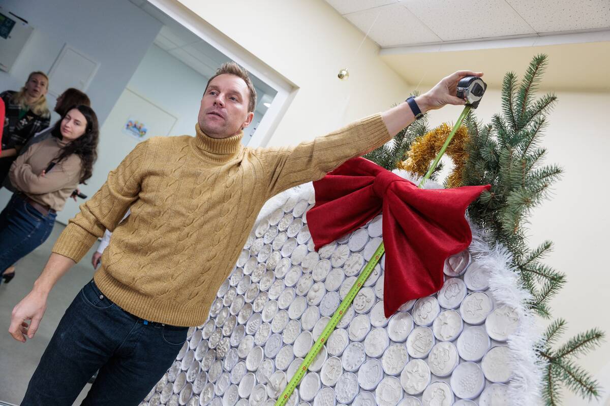 Didžiausias kalėdinis žaisliukas