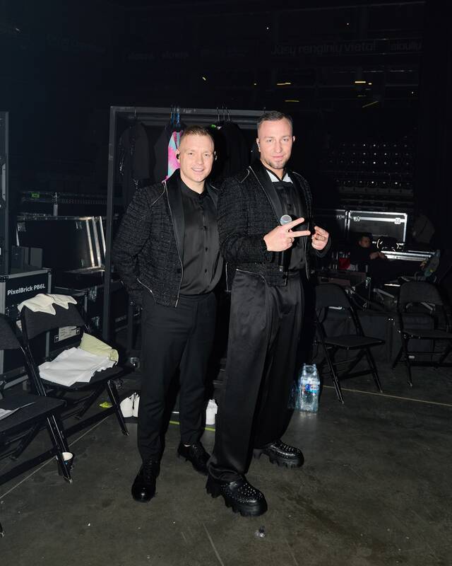 „Grupė 2 – Karolis ir Donatas“ areninį turą pradėjo Šiauliuose